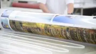 Foto-Abzug hinter Acrylglas