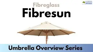 FibreSun umbrellas are commercial market umbrellas