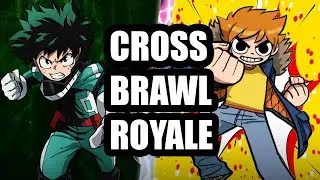 Midoriya vs Scott Pilgrim ( My Hero Academia vs Scott Pilgrim) CROSS BRAWL ROYALE Ep 1.