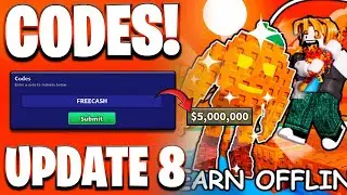 *NEW* ALL WORKING UPDATE 8 CODES FOR FISH A BRAINROT! ROBLOX FISH A BRAINROT CODES