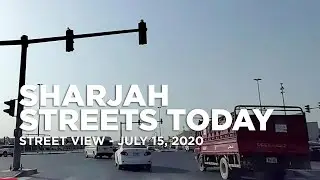 Sharjah Streets Today | Sharjah City Street View July 15, 2020 | Sharjah City - UAE