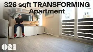 Transforming Micro Apartment Tour | 326 Square Feet! | Tampa, FL