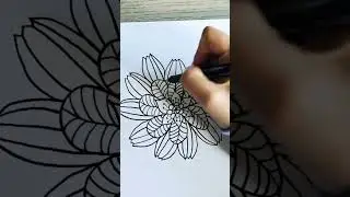 #drawing #Art #today #trending ##mywork ##beautiful #flower #penart #today #doodle #howtodraw