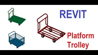 HOW TO CREATE Platform Trolley part III Family in Revit REVIT TUTORIAL mkv