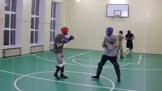Конец тренировки... Спаринги... Дрыщи и жиропасы унылы и печальны... Часть 1