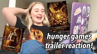 reacting to THE BALLAD OF SONGBIRDS AND SNAKES trailer!
