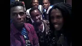 Stonee Jiwe hanging out at the studio