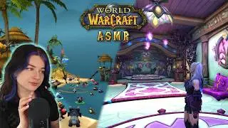 [ASMR] Player Housing Tour in WoW 🏠 Secret Prison, Murloc Beach & more (whispered)