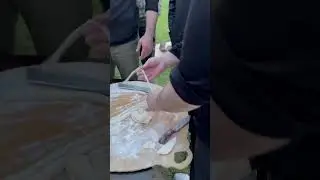 Чабанский хинкал на природе