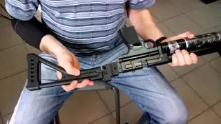 складной приклад для РСР полу/автомат