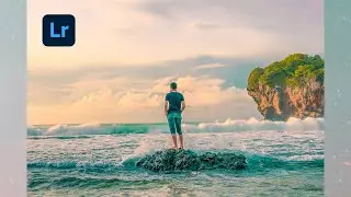 Edit Foto Pantai Ala PesaKy | Editing Tutorial Lightroom Mobile | Free Preset