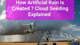 How Artificial Rain is Created ? Cloud Seeding Explained . #artificalrain #cloudseeding #dubairains