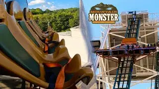 SEATBELT-ONLY DROP TOWER! | Monster Drop (Pigeon Forge 🇺🇸)