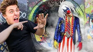 Влад А4 Следит за Клоуном 24 Часа Челлендж!