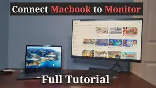 How to Connect a Macbook Pro to a Monitor - Full Tutorial with All Options