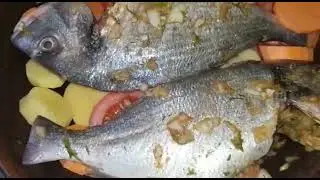 جربي طاجين رائع بسمك الدوراد مذاق خيالي🐟