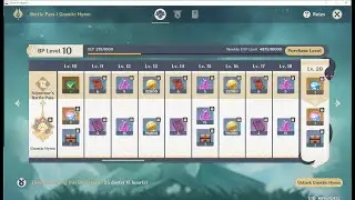 Genshin impact: Battle Pass LEVEL