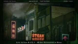 Live Action & CG 5 - 3D Set Extensions in Nuke