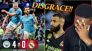 WHAT AN EMBARRASSMENT!!! Man City 4-0 Real Madrid REACTION & REVIEW