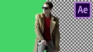 How to easily remove a green background in After Effects