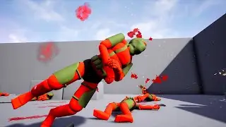 AI Battles with Active Ragdoll Physics! - MANTA'S WARBOX NPC Wars [Warbox]