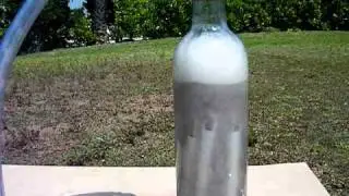 Weed eater running on pure hydrogen made from Water without Electricity