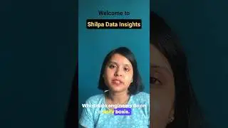Day in Life of Data Engineer 2024 | Daily Activities of Big Data Engineer #shorts #datascience