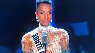Miss South Africa Winning Statement Miss Universe