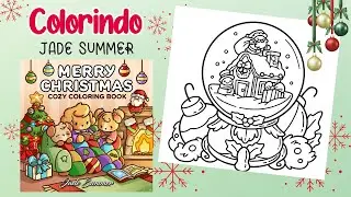 MERRY CHRISTMAS | TOUR + COLORFUL | PAINT WITH ME | COLOR WITH ME