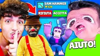 MI FINGO SAM HAMMER E FACCIO SPAVENTARE IL MIO AMICO GIGINO su BRAWL STARS!😂🔨