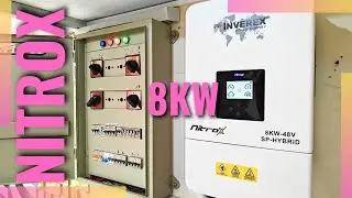 NITROX 8KW INSTALLATION WITH 19 PANELS AND NEW HOME WIRING
