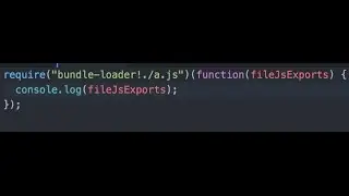 Code Splitting with a loader in Webpack - ProgrammingTIL 59 Webpack Tutorial Video Screencast 0009