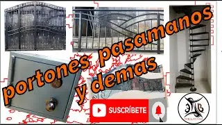 PORTONES rejas pasamanos y demás - Welding