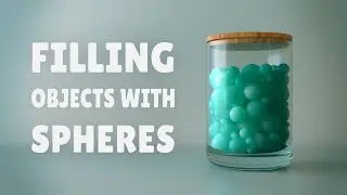 Filling Objects With Spheres in Cinema 4D - Tutorial