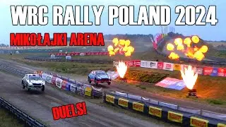 WRC Rally Poland 2024 | Mikołajki Arena | Pojedynki
