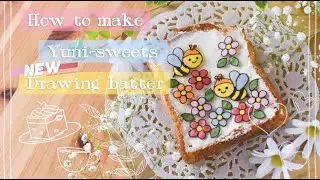 🌼 How to make new gluten-free drawing batter! | yunisweets