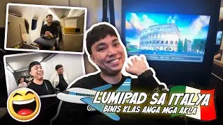 LUMIPAD SA ITALYA (BINIS KLAS ANGA MGA AKLA) | CHAD KINIS VLOGS