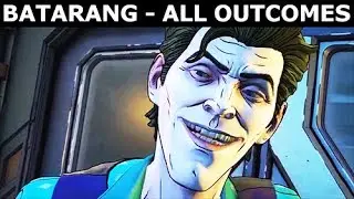 Batarang & John Doe - All Outcomes - BATMAN Season 2 The Enemy Within Episode 4: What Ails You