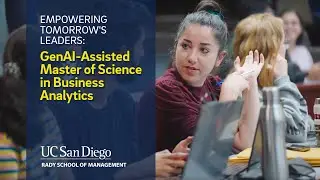 Empowering Tomorrow's Leaders: Generative AI-Assisted Master of Science in Business Analytics