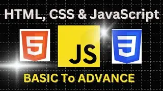 Introduction to HTML, CSS, JavaScript & How websites work? | Web Development Tutorials