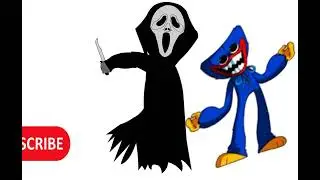 Scream 5  (2022) killed Huggy Wuggy animation
