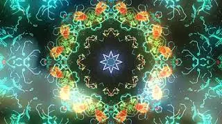 Dynamic kaleidoscope rhythm dance bar VJ video