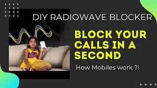 How Cell Phones work? || DIY cell phone jammer || Radio Waves #ScienceWithSana #DIY #stem