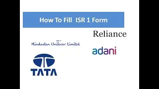 How to fill ISR Form 1