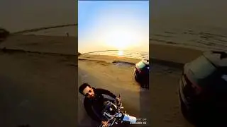 Coastal road ! Dahanu beach ! Dahanu ! Mumbai ! Royal Enfield classic 350 ! shorts