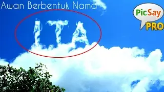 Cara Edit Foto Nama Di Awan - Picsay Pro Tutorial
