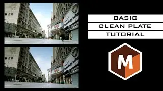 Basic Clean Plate - Mocha Pro - After Effects Tutorial