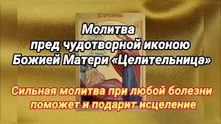 При болезни. Сильная молитва пред иконою Божией Матери «Целительница» #молитва_исцеление #здоровье