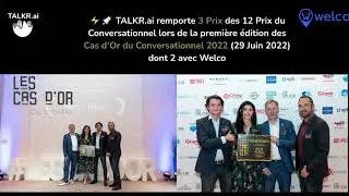 conversation assistant virtuel Welco et TALKR