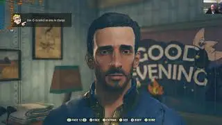 Fallout 76 PC setting/options + gameplay with full osd on 21:9